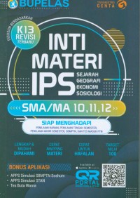 Image of Inti materi IPS ilmu pengetahuan sosial SMA kelas 10, 11, 12