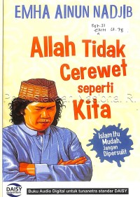 Image of Allah tidak cerewet seperti kita